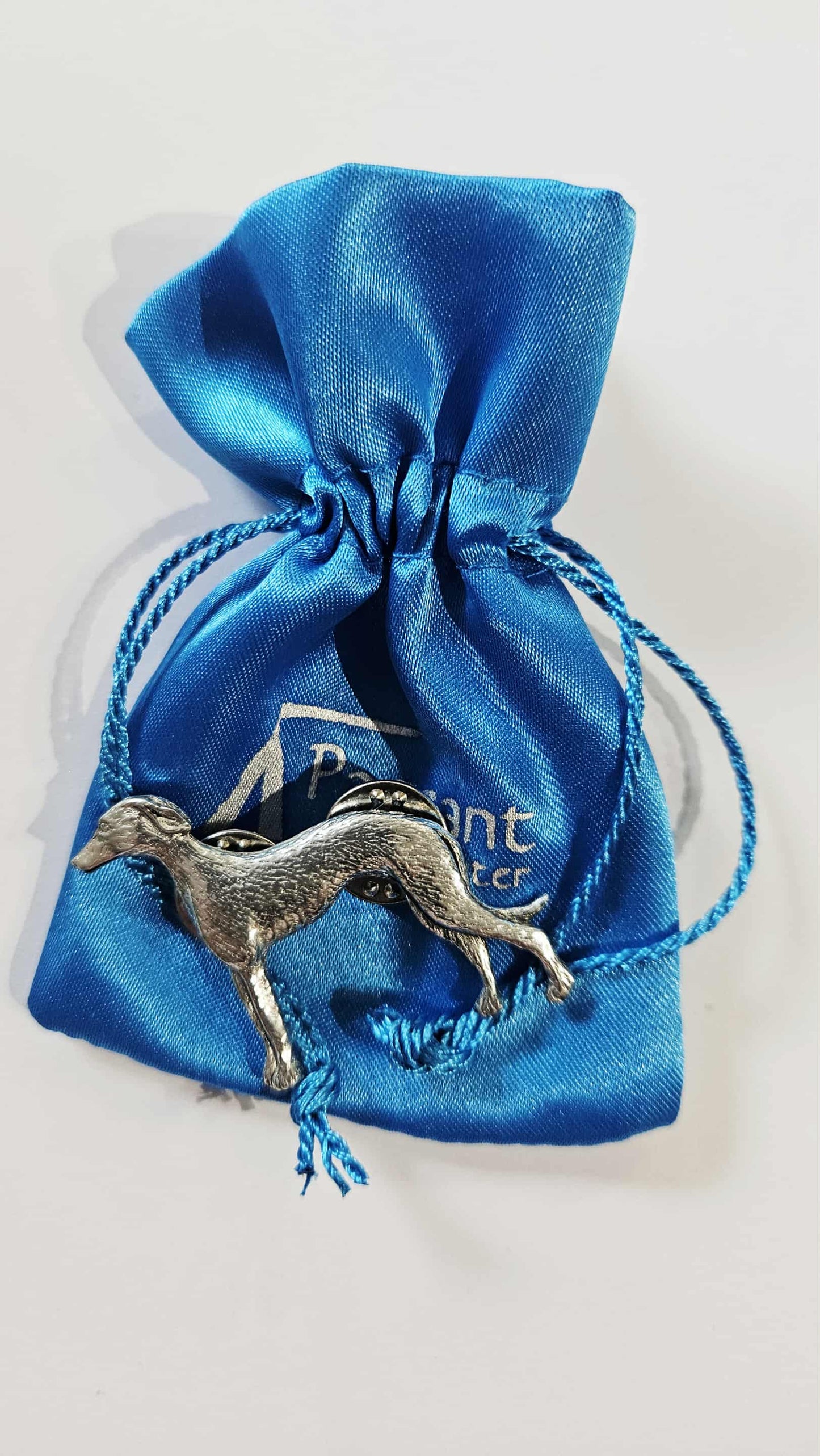 Greyhound Pewter Pin Badge