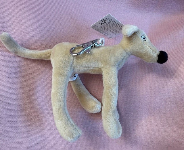 Greyhound Trust Soft Toy Keyring
