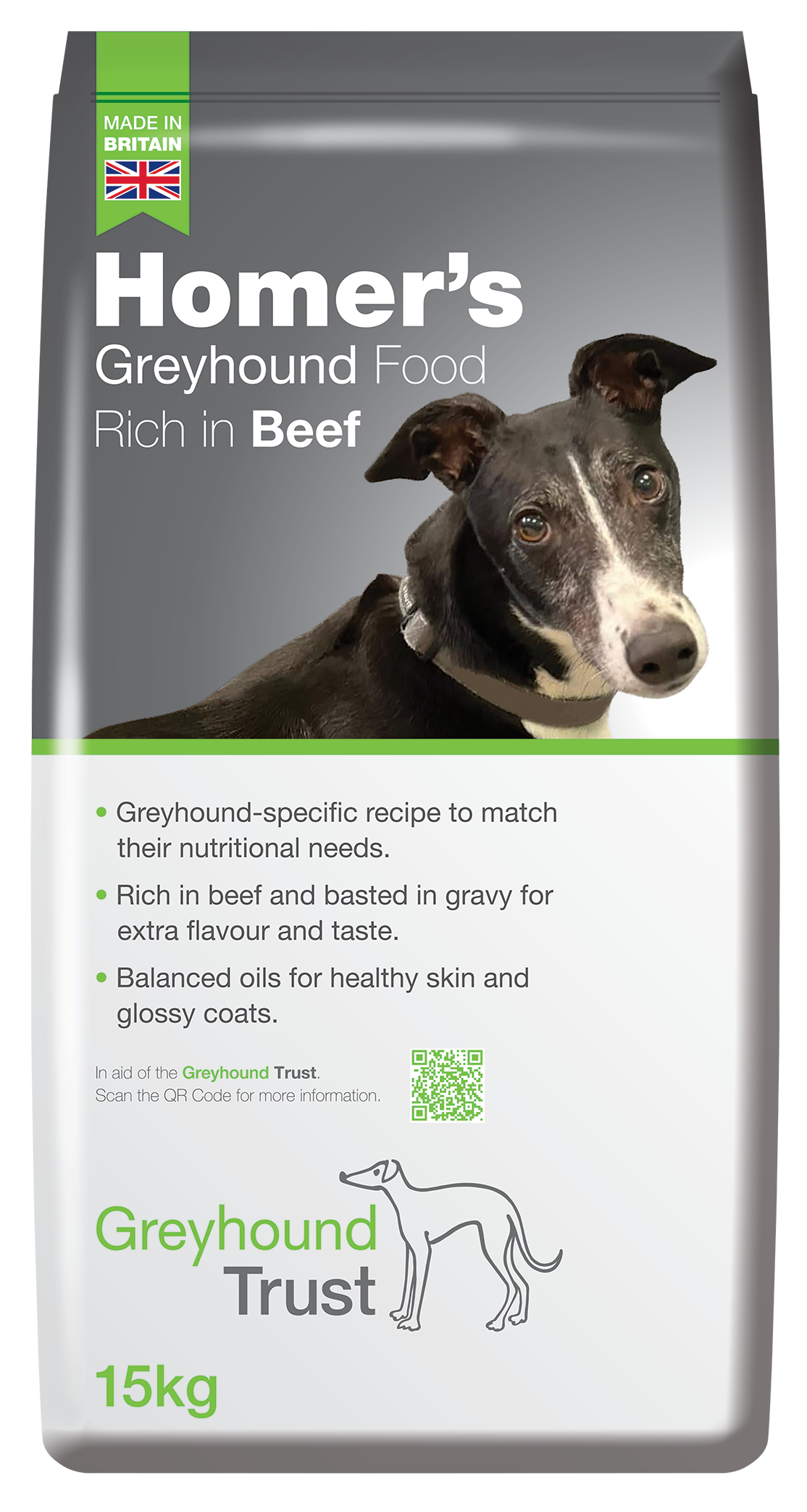 Homer’s Greyhound Food