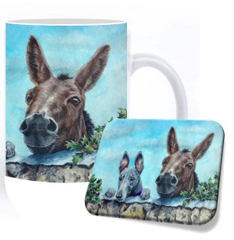 Donkey Mug & Coaster Set