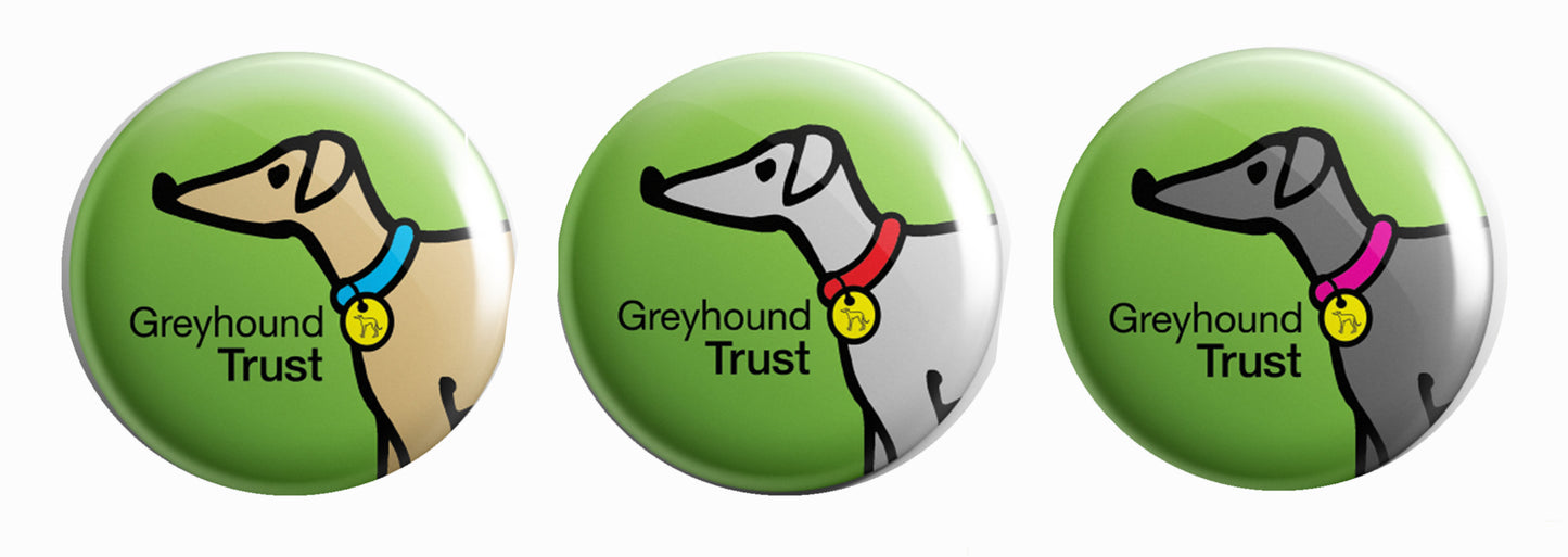 Greyhound Trust Pin Badges