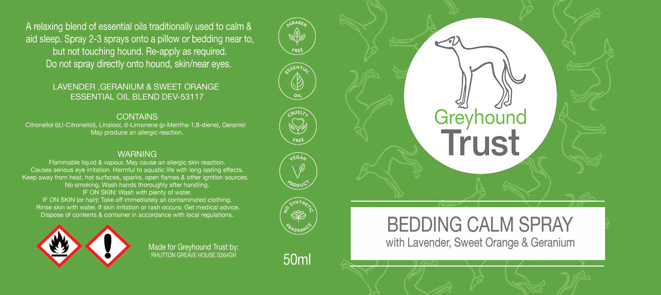 Bedding Calm Spray with Lavender Sweet Orange & Geranium 50ml