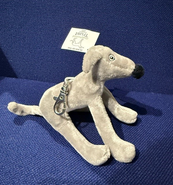 Greyhound Trust Soft Toy Keyring