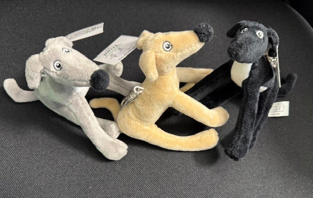 Greyhound Trust Soft Toy Keyring