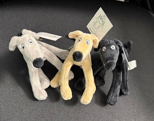 Greyhound Trust Soft Toy Keyring