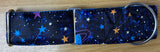 Luxury lined house collar - Moon & Stars Design - Limited Edition