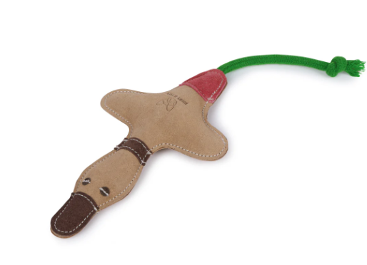 Digby & Fox Leather Duck Toy