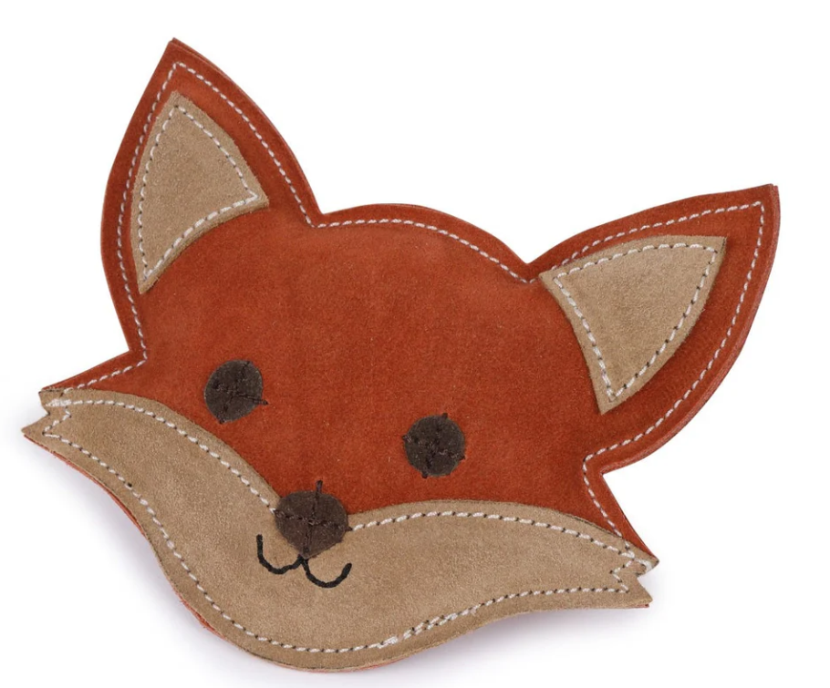 Digby & Fox Leather Fox Toy