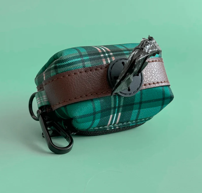 Heritage Poop Bag Holder - Pheasant Green