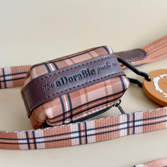 Heritage Poop Bag Holder - Butterscotch Biscuit