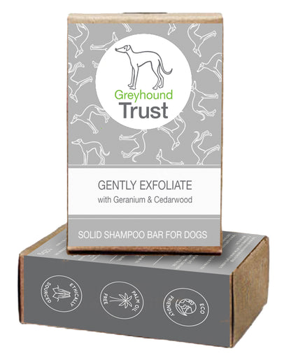 Gently Exfoliate with Geranium and Cedarwood Shampoo Soap 125g